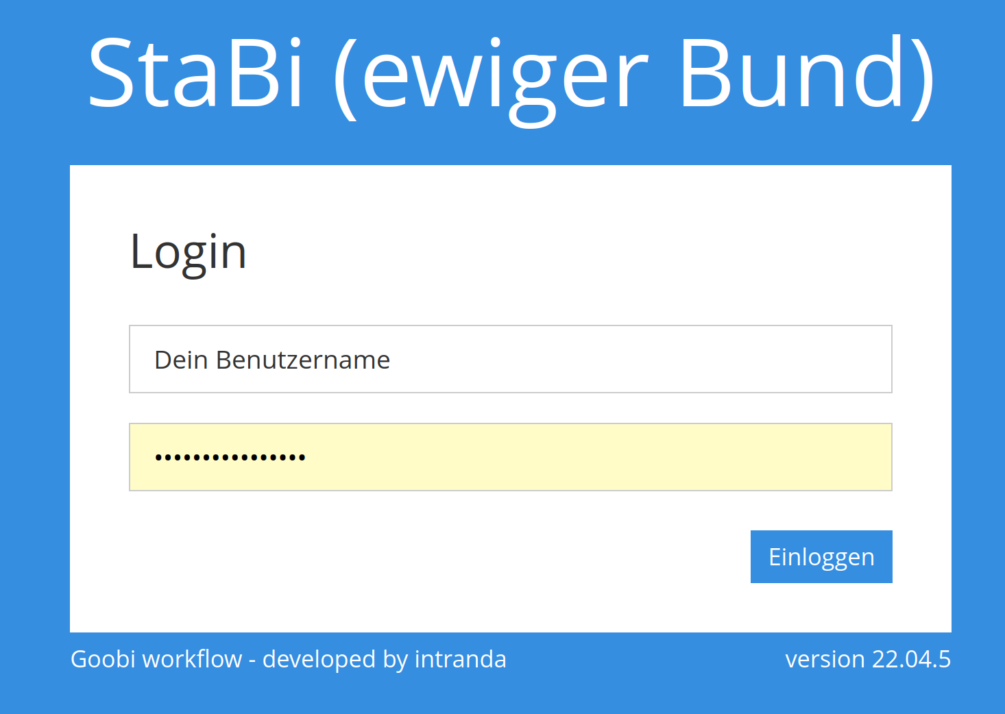 Startbildschirm