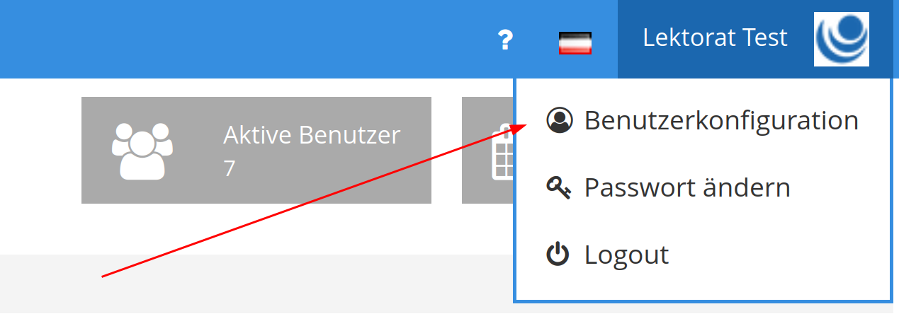 Benutzerkonfiguration